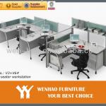 V3+V6# 6-person office partition workstation-2