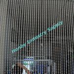 Office supplies 6mm silver plated decorative wall partition-N30809A