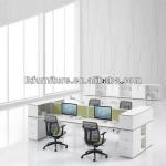 Modern Office Workstation With Side Cabinet-S07-F4B