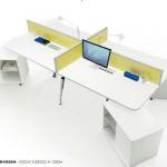 office workstation design modern office partition workstation