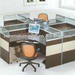 Office desk for 4 people/office partitions for 4 people