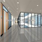 hot offer flat/bent tempered glass wood partition design