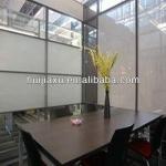 exterior glass wall,the office partition,glass partion