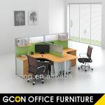 2 Person L-Desk Workstation with Filing Cabinet-GP30-008