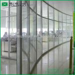 V828-22 Arc High Cubicle Wall Partitions of Glass for Office