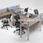 Large Tranquil Black Series Office Furniture partition