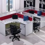 new modern design workstation office partition BYOWG3015