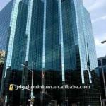 invisible aluminium frame glass curtain wall