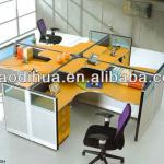 2013# New arrivel four seaters modern workstation/office partition/four person workstation MR-0502