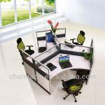 office partiton M4 new standard sizes for 3 person / workstation furniture and glass office dividers