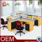 new modern style hot sale office furniture wooden office partition staff worksation P30