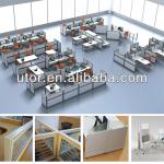 modern modular office furniture witn fabric partitions (T3-series)-T3-C-WSO3-1206-M1008-BB