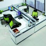 new design cheap office desks QQ20 Style office space partition / used glass office partitions/frame office desk