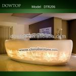 Modern design high quality Corian office reception desk