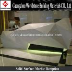 2013 solid surface reception desk for salon &amp; hotel