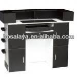 Black Beauty salon Reception Desk,fashionable reception desk