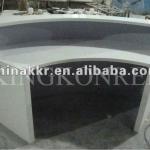 salon furniture reception desk half round new modern