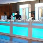Led hotel reception counter with remote control RW-6016