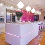 Fashion Marble Stone Salon Reception Desk(BAJ-005)-BAJ-005