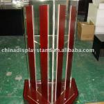Acrylic pulpit with wood base-
