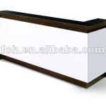 Salon Black+White Color Modern Reception desk(FOHJJ-01)