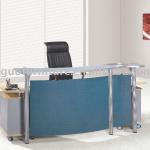 Elegant Wood Office Reception Desks-PG-E05