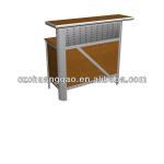 exhibition reception desk with double deck-