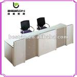 glass office reception table design NA-005