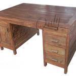 wooden antique writing table