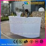 illuminated restaurant light up reception desk