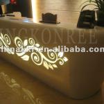 luxury reception desk modern design