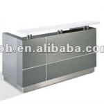 high end salon/restaurant/clinic reception desk office USA reception/lobby/bar counter furniture 2013 new design(FOHJJ-04)