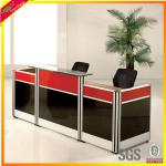 China hot sale high quality wooden reception table with cheap price T8
