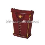 Luxury acrylic rostrum/ new design hotel podium/ high quality profession wooden rostrum T-17 Hot sales!-T-17