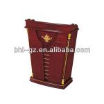 Luxury acrylic rostrum/ new design hotel podium/ high quality profession wooden rostrum T-17 Hot sales!