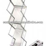 Zed Up Lite Folding Brochure Holder,Leaflet Stand Rack