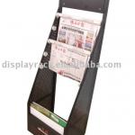 Metal newspaper magazine racks and shelves-HYX-HF14