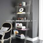 Acrylic Lean Magazine Rack Ladder 7081312211