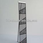 Single or Double Mesh Brochure Holder Magazine Stand Book Stand-LS-PCS-S/D