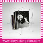 Clear Acrylic Magazine Rack-myd058
