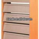 library furniture single-side metal magazine rack/display racks-SR003-XT
