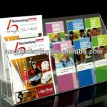 Multi-pocket brochure leaflet holders