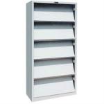 steel library bookshelf/steel library magzine rack/modern bookshelf-LH-039