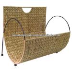 Water Hyacinth Magazine Rack from Vietnam - OHC0935