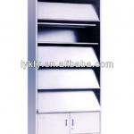 KFY-BS-08 Kefeiya 5-layer Steel Library Cabinet Light Gray