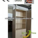 modern melamine kd particle board bookshelf factory