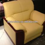 leather office sofa/one seat sofa