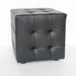 leather rubik cube ottoman