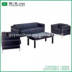 Strong hot sell steel frame synthetic leather sofa leather