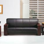 luxury real leather office sofa 1+1+3,#9029